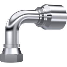 One piece BSP female cone 60° w/o´ring (90° Elbow) Z581170808