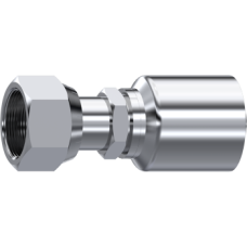 Stainless Steel One piece ORFS Swivel female straight double hexagonal Z699012720