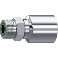 Stainless Steel One piece ORFS Male