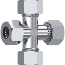 Stainless Steel DIN 2353 Equal cross Z KVL 10
