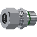 Stainless Steel DIN 2353 Straight male stud coupling BSP cylindrical with captive seal Stainless Steel DIN 2353 Straight male stud coupling BSP cylindrical with captive seal