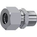 Stainless Steel DIN 2353 Straight male stud coupling BSPT