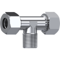 Stainless Steel DIN 2353 Male stud branch TEE Metrical