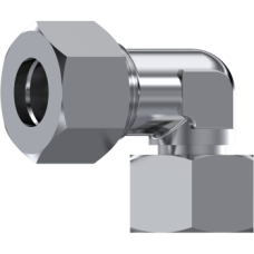 Stainless Steel DIN 2353 Adjustable stud elbow with nut and ring Z EEL 15 CTA