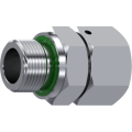 Adjustable straight stud DIN 2353