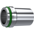 Stainless Steel DIN 2353 Welding nipple with o-ring