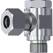 Stainless Steel DIN 2353 Banjo coupling with captive seal and o.ring BSP cylindrical Z WSVL 10 R 1/4