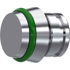 Stainless Steel DIN 2353 Blanking plug with o.ring Z BUTZEN L 10