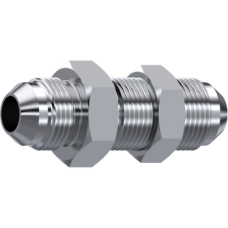 Stainless Steel Straight bulkhead fitting JIC 37° ZS25006