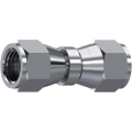 Stainless Steel Straight adaptor swivel female JIC 37°