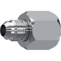 Stainless Steel Reducer adaptor male JIC 37° -swivel female JIC 37°