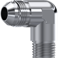 Stainless Steel 90° Elbow male JIC 37° - male BSPT ZS5500610