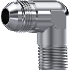 Stainless Steel 90° Elbow male JIC 37° - male NPT ZS5250610