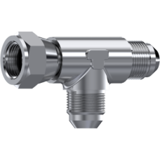 Stainless Steel Tee male JIC 37° - male JIC 37° - swivel nut JIC 37° ZS68006 Stainless Steel Tee male JIC 37° - male JIC 37° - swivel nut JIC 37° ZS68006