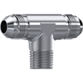 Tee male JIC 37° - male NPT - male JIC 37°