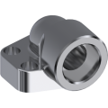 Stainless Steel 90° welding female flange for gas tube