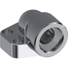 Stainless Steel 90° welding female flange for gas tube ZB90SG308216 Stainless Steel 90° welding female flange for gas tube ZB90SG308216