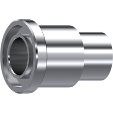 Stainless Steel Flange welding adaptor for metric tube ZBSM6112025