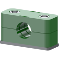 Stainless Steel Light serie simple clamp