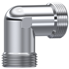 Stainless Steel DIN 2353 Equal elbow coupling only body Z STA EL 10