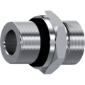 Stainless Steel DIN 2353 Straight male stud UNF only body