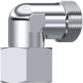 Stainless Steel DIN 2353 Adjustable stud elbow with o.ring only body