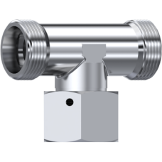 Stainless Steel DIN 2353 Adjustable stud barrel T with o.ring only body Z STA TEL 10 TLM