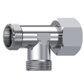 Stainless Steel DIN 2353 Adjustable stud barrel L with o.ring only body
