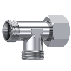 Stainless Steel DIN 2353 Adjustable stud barrel L with o.ring only body Z STA LEL 10 TLM