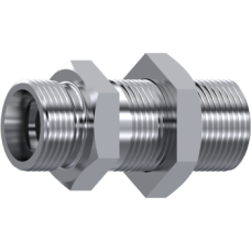 Stainless Steel DIN 2353 Straight bulkhead coupling only body Z STA SVL 10