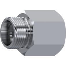 Stainless Steel DIN 2353 Female stud coupling only body Z STA GAIL 10 R 1/4