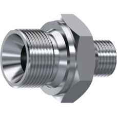 Stainless Steel Reducer male adaptor BSP 60° - male BSP 60° Z10200204