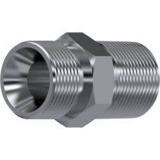 Stainless Steel Adaptor male BSP 60° - male BSPT Z101202
