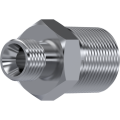 Stainless Steel Reducer adaptor male BSP 60° - male BSPT