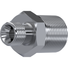Stainless Steel Reducer adaptor male BSP 60° - male BSPT Z10220204