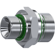 Stainless Steel Reducer male adaptor BSP 60° - male BSP 60° captive seal Z10200406WD