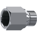 Stainless Steel Adaptor male BSP 60° - fixed female BSP
