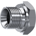 Stainless Steel Reducer plug male BSP 60° - fixed female BSP Stainless Steel Reducer plug male BSP 60° - fixed female BSP