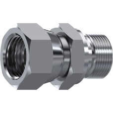 Stainless Steel Adaptor male BSP 60° - swivel female BSP 60° Z117004