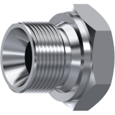 Stainless Steel BSP male hexagonal plug Z107002