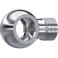 Stainless Steel BSP Banjo-BSP male (60°)
