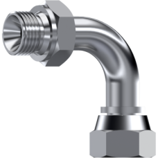Stainless Steel 90° Elbow swivel female BSP 60° - male BSP 60° Z119404