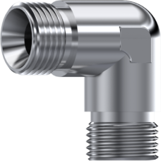Stainless Steel 90° Adaptor male - male BSP 60° Z1190002 Stainless Steel 90° Adaptor male - male BSP 60° Z1190002