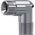Stainless Steel 90° Adaptor male BSP 60° - male BSPT