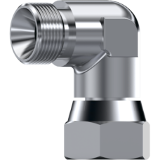 Stainless Steel 90° Adaptor male - swivel female BSP 60° Z119324 Stainless Steel 90° Adaptor male - swivel female BSP 60° Z119324