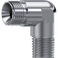 Stainless Steel 90° Adaptor male BSP 60° - male NPT