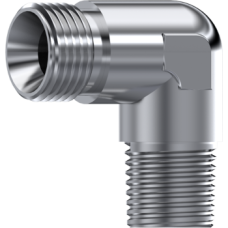 Stainless Steel 90° Adaptor male BSP 60° - male NPT Z11910404 Stainless Steel 90° Adaptor male BSP 60° - male NPT Z11910404