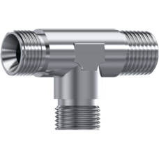 Tees BSP 60° male - BSP 60° male - NPT lateral male Z12230404