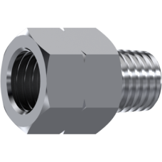 Stainless Steel Adaptor male NPT - fixed female NPT ZN10600202