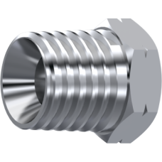 Stainless Steel S.S. NPT male plug ZN107002